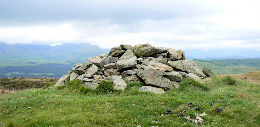 Top o' Selside's summit cairn Top o' Selside's summit cairn